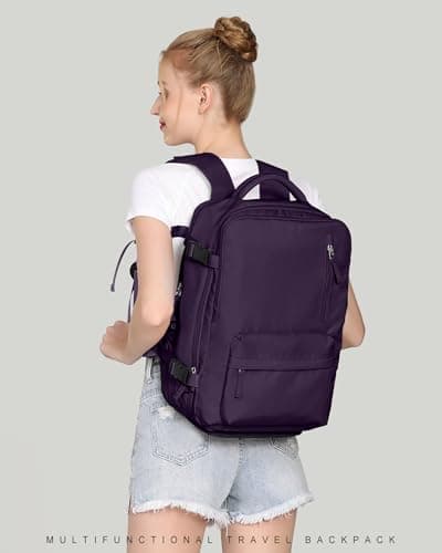 Thumbnail 8 de SZLX Mochila de viaje de cabina 40x30x20 (mujer) impermeable, compatible como equipaje de mano