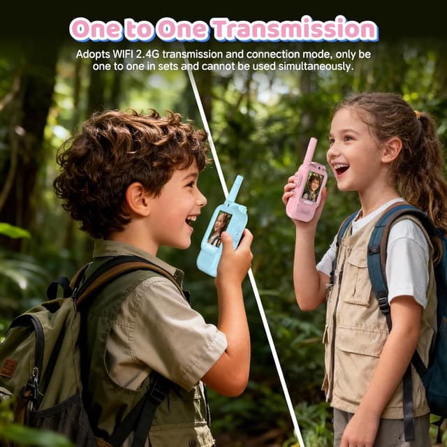 Thumbnail 6 de vilicert Video Walkie Talkie 2-Pack for Kids