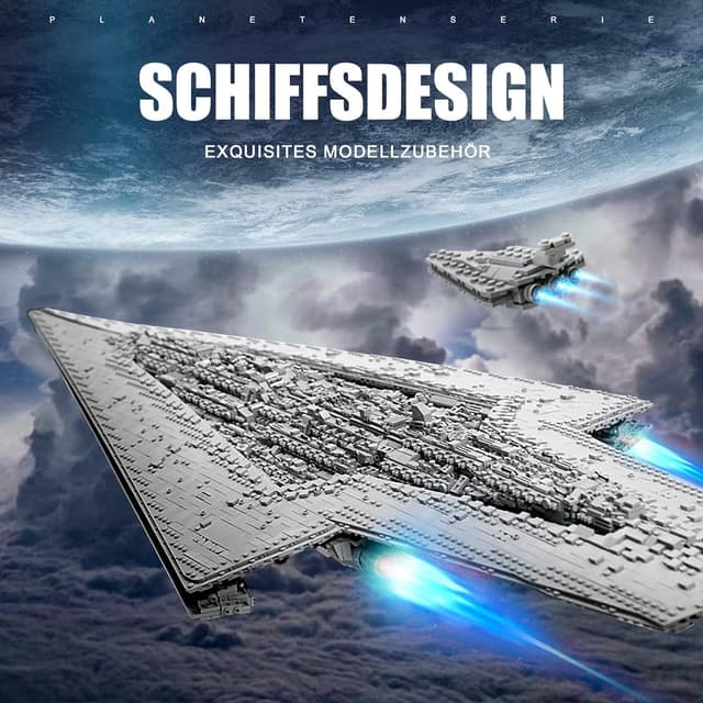 Thumbnail 4 de SHHFWU 13134 Sternenzerstörer Technik Modell