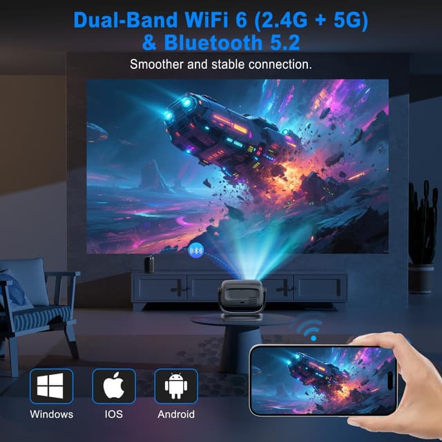 Detalle 2 de Weejector Proiettore 4K portatile