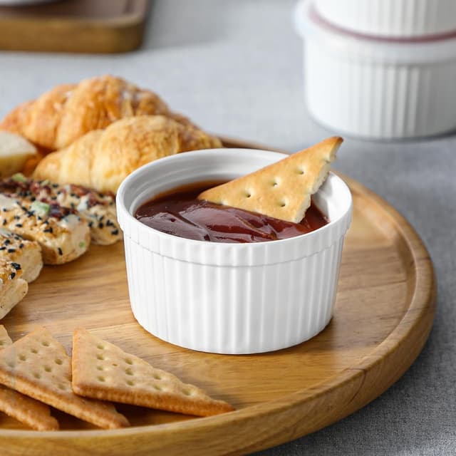 Thumbnail 4 de MALACASA ramequines porcelana 8 oz tapas