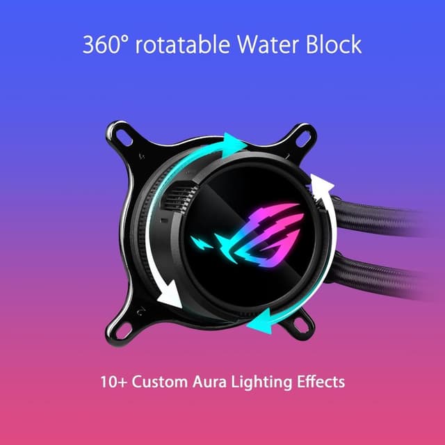 Detalle 2 de ASUS ROG Strix LC III 240 refrigeración líquida 240 mm 🖥