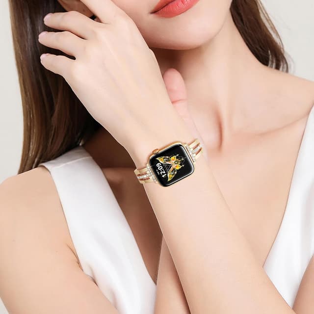 Detalle 2 de V-MORO metal watch strap 38mm