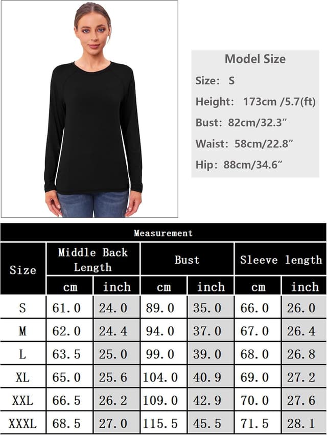 Thumbnail 5 de Crewhpo Camiseta Térmica Mujer Manga Larga 89%