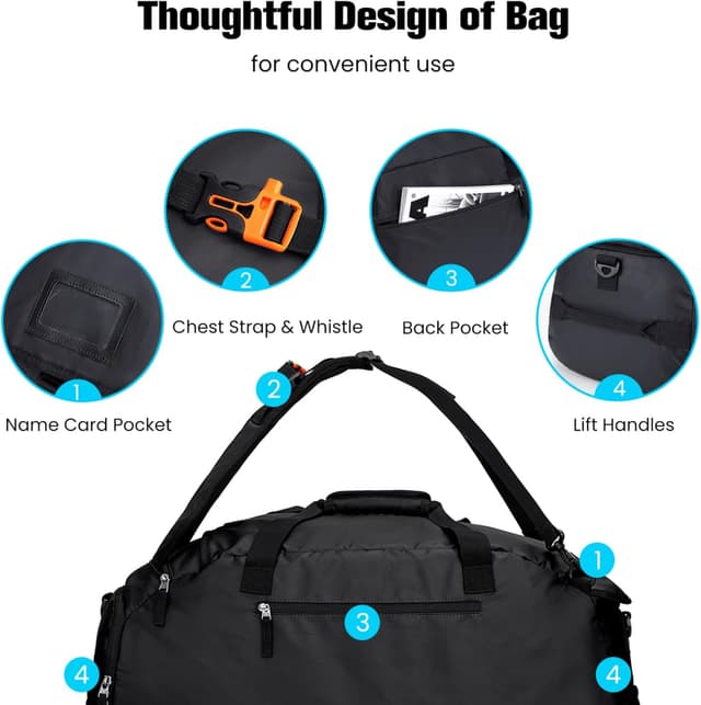 Thumbnail 3 de G4Free G4Free 60L Grand Sac de Sport 60L