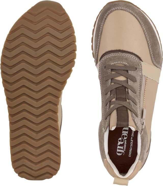 Detalle 2 de Green Comfort Freeness Sneaker Damen mit EnergySole™ Shape Einlegesohle – Leder/Gummi-Sommerschuh mit breiter Öffnung
