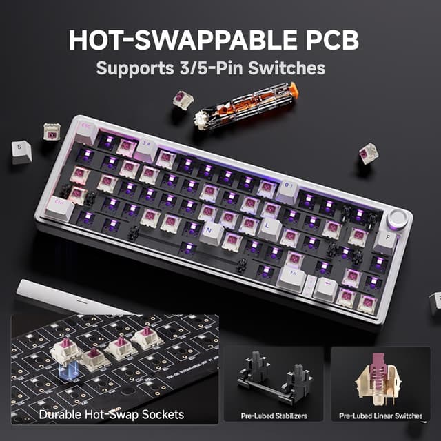 Thumbnail 2 de TMKB T68E Gaming Tastatur 66 Tasten ⌨