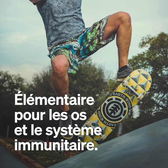 Detalle 2 de Gommes D3 & K2 1 000 U.I. (120 gummies) – goût tropical, véganes et sans sucre