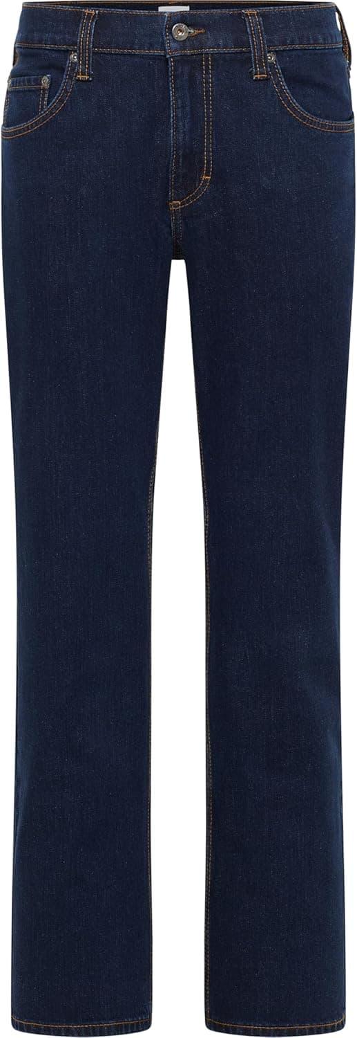 Detalle de MUSTANG Herren Jeans Stretch Big Sur Regular – Schwarz/Blau, 5-Pocket Regular Fit