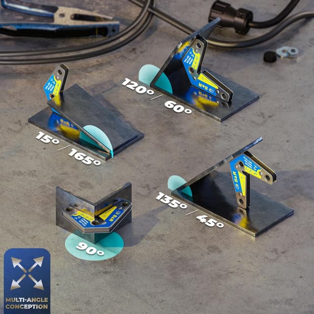 Thumbnail 4 de S&R Magneti per Saldatura set angoli 7×2 📐