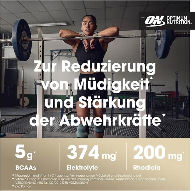 Thumbnail 2 de Optimum Nutrition Gold Standard BCAA Pulver 266g 🥤