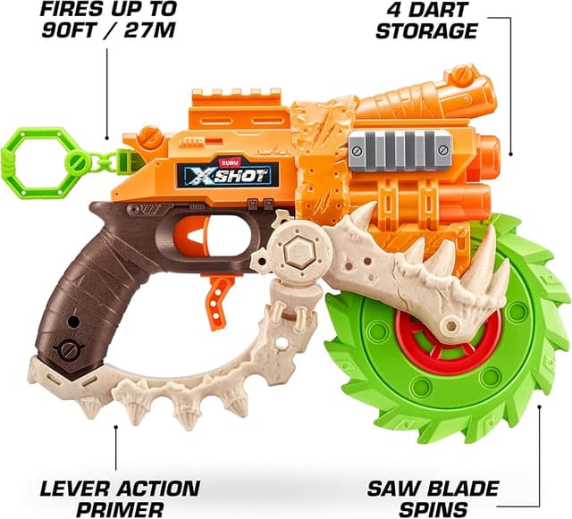 Thumbnail 1 de XSHOT Insanity HorrorFire Reaper X Doble Pack 🎯 con Dardos