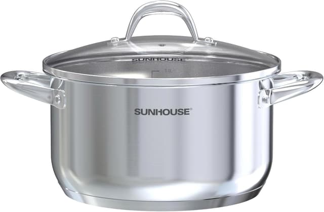 Imagen de SUNHOUSE Stainless Steel Stock Pot 7 Quart en OfertitasTOP