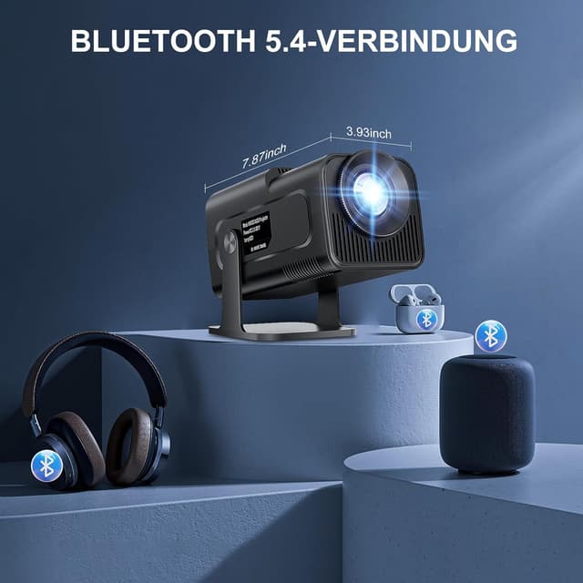 Thumbnail 6 de Salange Mini Beamer 4K Heimkino