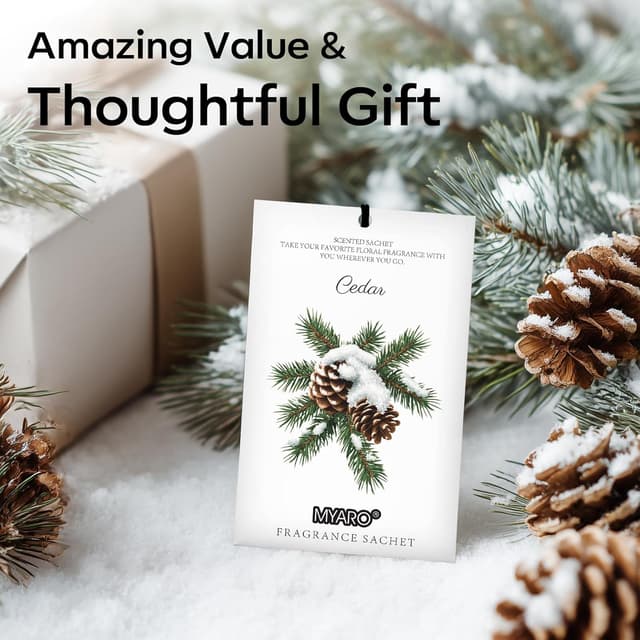 Thumbnail 5 de MYARO 12-Pack Cedar Sachets