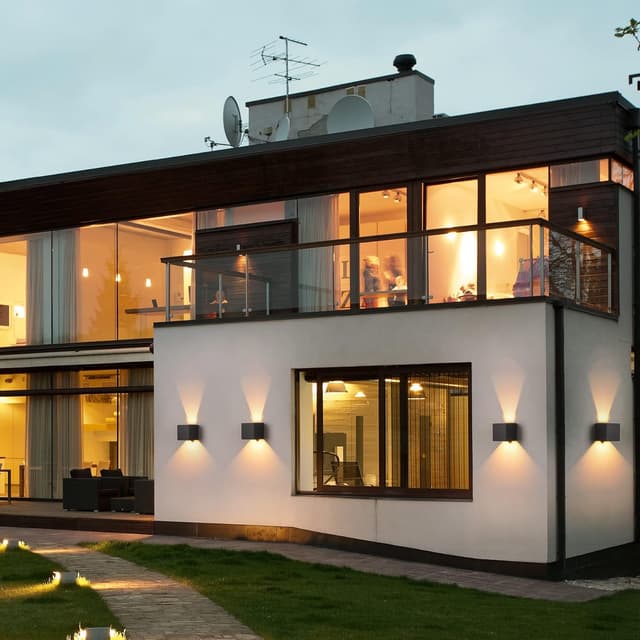 Detalle 2 de KUKAK LED Wandleuchte 12 W mit Bewegungsmelder