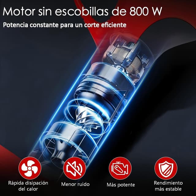 Thumbnail 2 de OUTIGO Tijeras de Podar Eléctricas 40 mm 800W