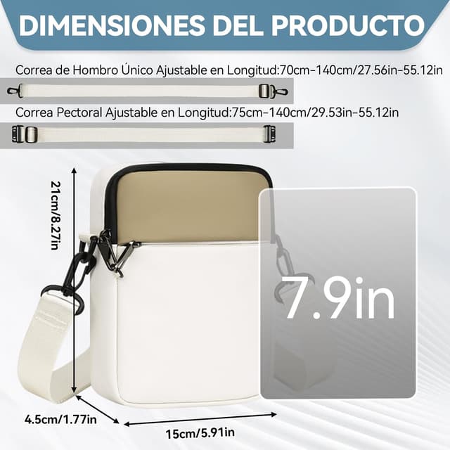 Thumbnail 4 de Eshow Bolso Bandolera Antirrobo