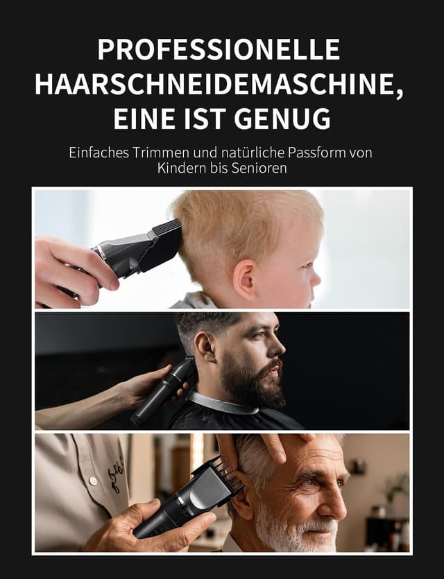 Detalle 2 de TWOMEOW Haarschneidemaschine 2000 mAh 💈