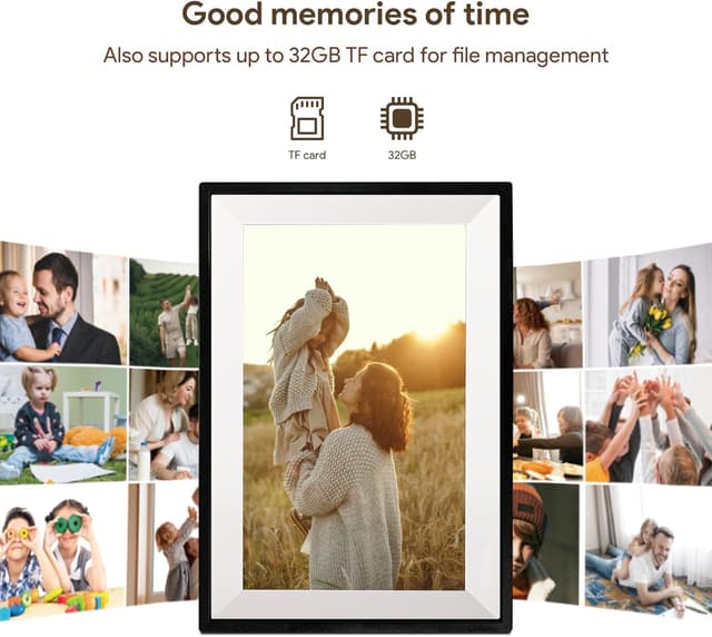 Thumbnail 4 de Aorpdd 10,1 Zoll WLAN Bilderrahmen