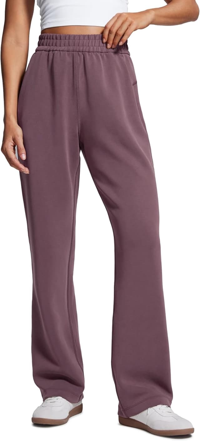 Detalle de CRZ YOGA SoftAura pantalons à jambes larges taille haute (71/76/81 cm)