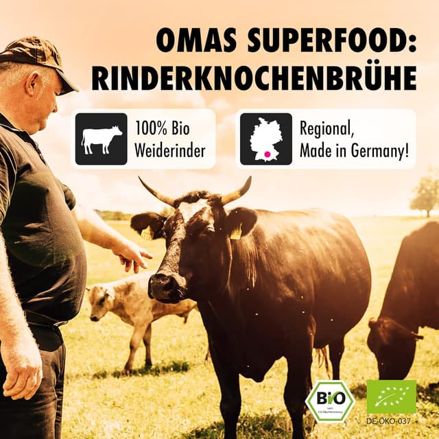 Thumbnail 3 de BROX Knochenbrühe Rind Bio 6x370ml 🍲