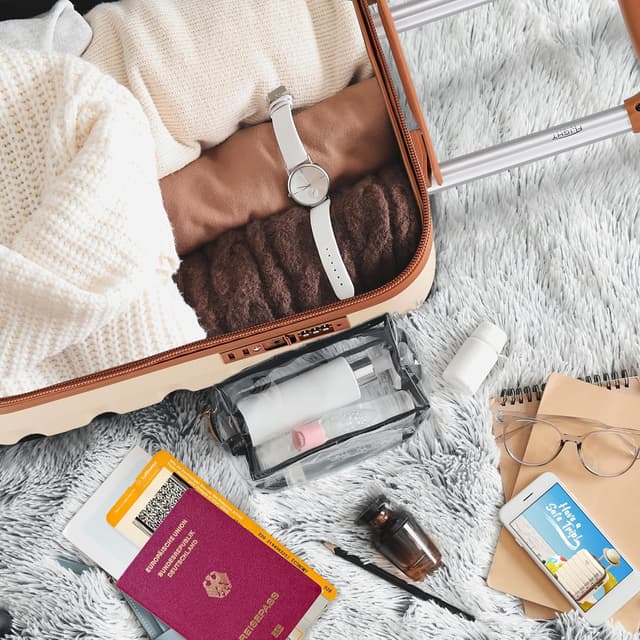 Detalle 2 de Flight Knight Leichtes Hartschalen-Handgepäck ABS mit 4 Rollen – 45 x 36 x 20 cm (für über 100 Airlines)