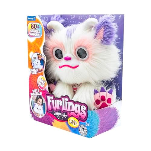 Thumbnail 6 de Furlings Mascota Interactiva Aspen, peluche yeti 80 reacciones