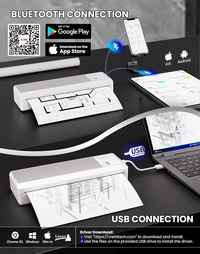 Thumbnail 5 de vretti P83 mobiler Thermodrucker