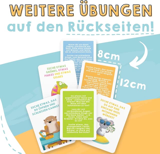 Detalle de TWIVEE Indoor Schatzsuche Karten für Kinder – Entdeckerkarten für drinnen, Lern- und Spielspaß ab 3 Jahren