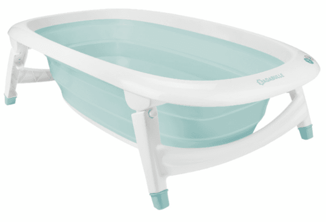 Detalle de Badabulle Bañera Plegable 🛁, Ideal para Viajes y Hogar