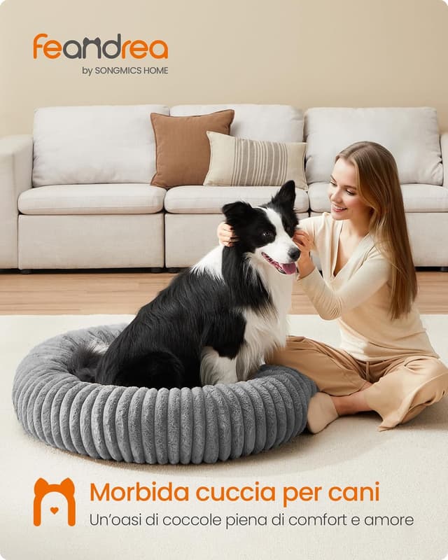 Detalle 2 de Feandrea PGW306GD01 Cuccia 100 cm per cani e gatti