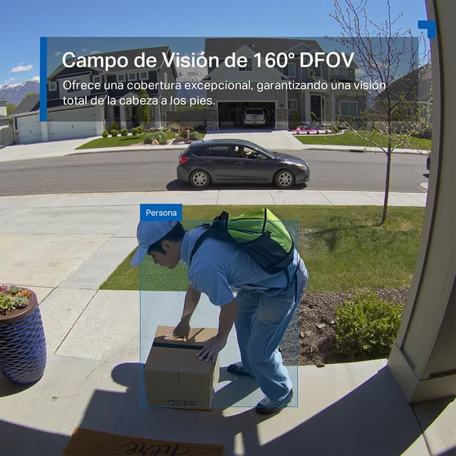 Thumbnail 2 de TAPO D210 Timbre inteligente 2K con visión 160°