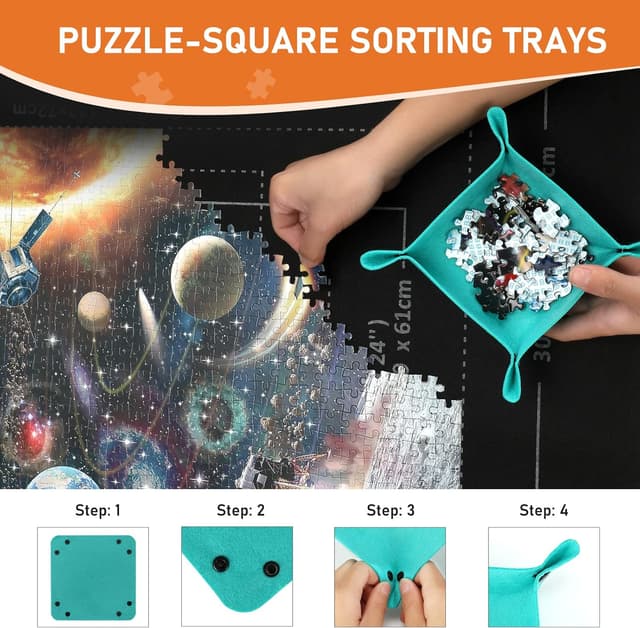 Thumbnail 3 de Puzzlematte Puzzlerolle 150×100 cm 🧩