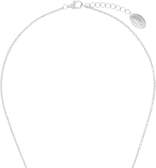 Detalle de s.Oliver Herz Kette 42+3 cm 925 Silber