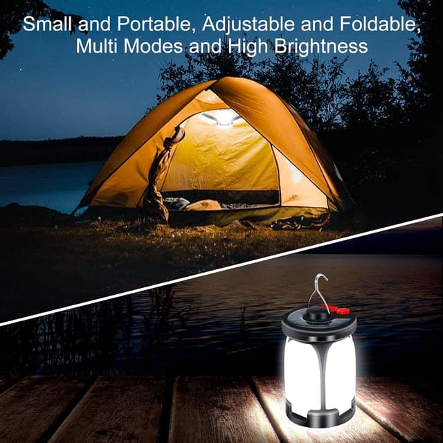 Thumbnail 4 de Camping Lantern LED 60-LED USB Solar
