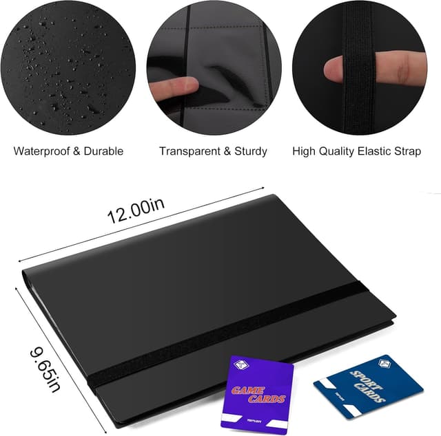 Detalle 2 de Trading Card Binder 9 Pocket 360 Pockets