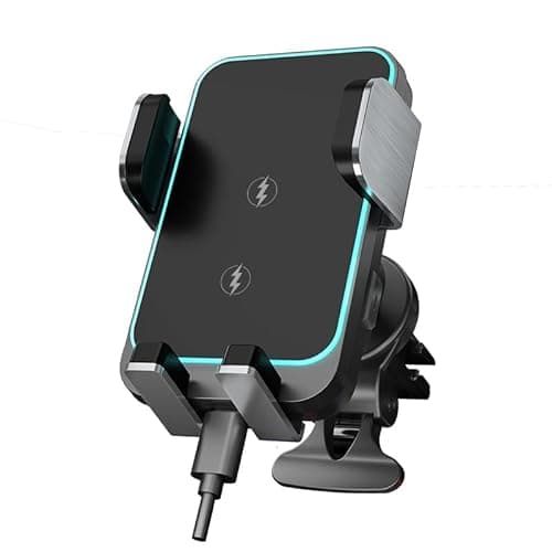 Detalle de HUAZHYON 15W wireless car charger mount