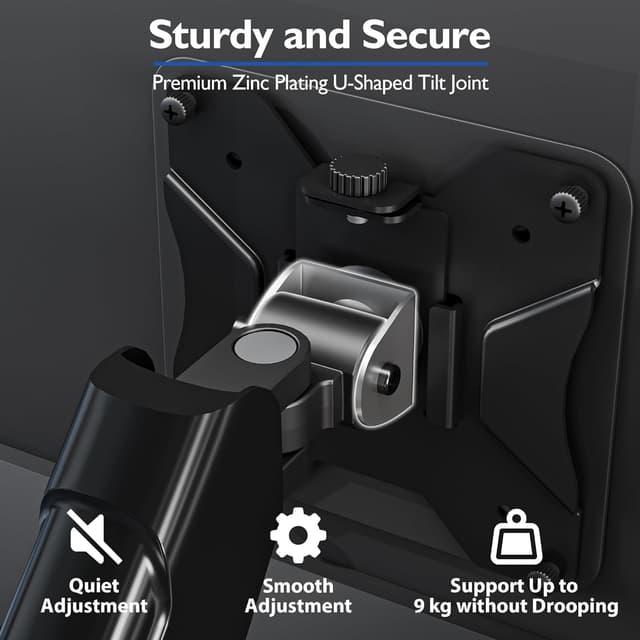 Thumbnail 1 de BONTEC Soporte Monitor Ajustable Ergonómico para Pantallas de 13" a 34" 🖥