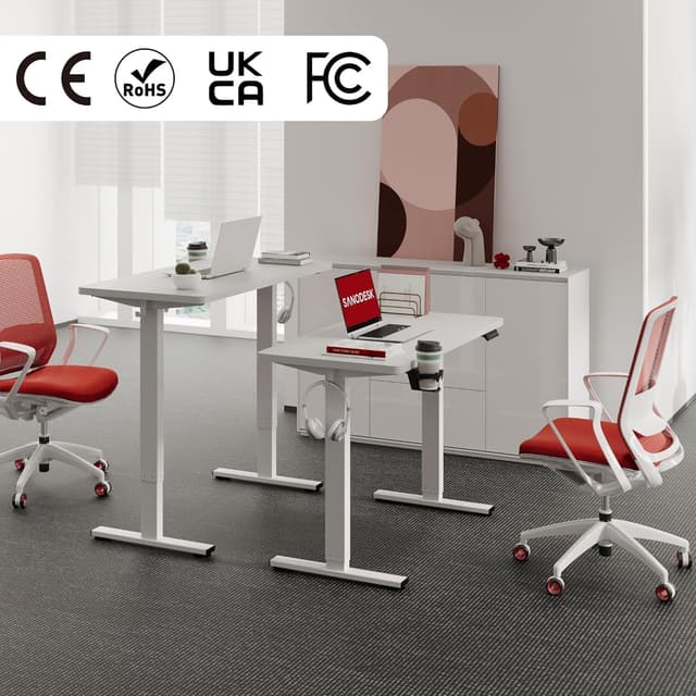 Thumbnail 1 de SANODESK QS-Gaming escritorio elevable 110x54 cm