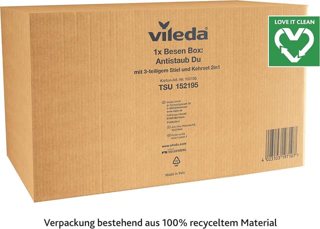 Thumbnail 5 de Vileda DuActiva 3-teilig staubfreies Kehrset 🧹