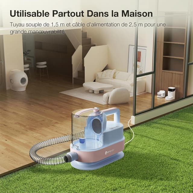 Thumbnail 6 de M1 Pro Tondeuse chien 11000Pa 2,5L