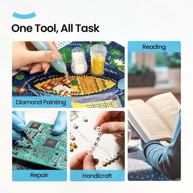 Thumbnail 3 de ARTDOT 10X Lampe Loupe 144 LED 🔍