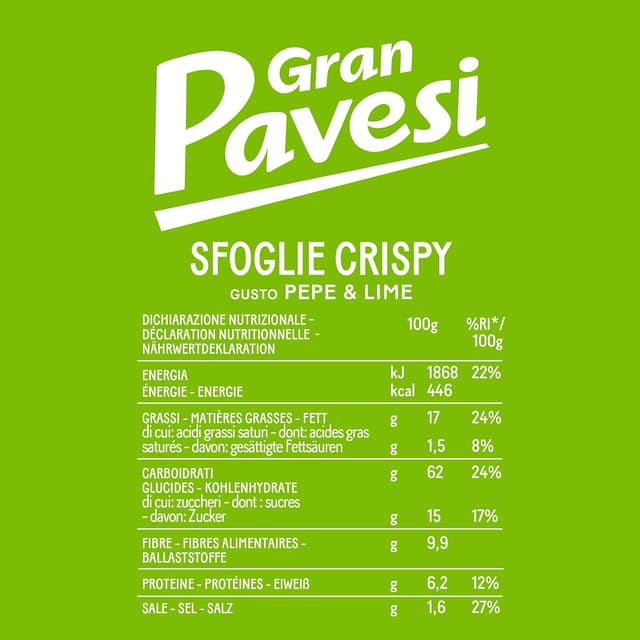 Thumbnail 1 de Gran Pavesi Cracker Le Sfoglie 150 g 🍪