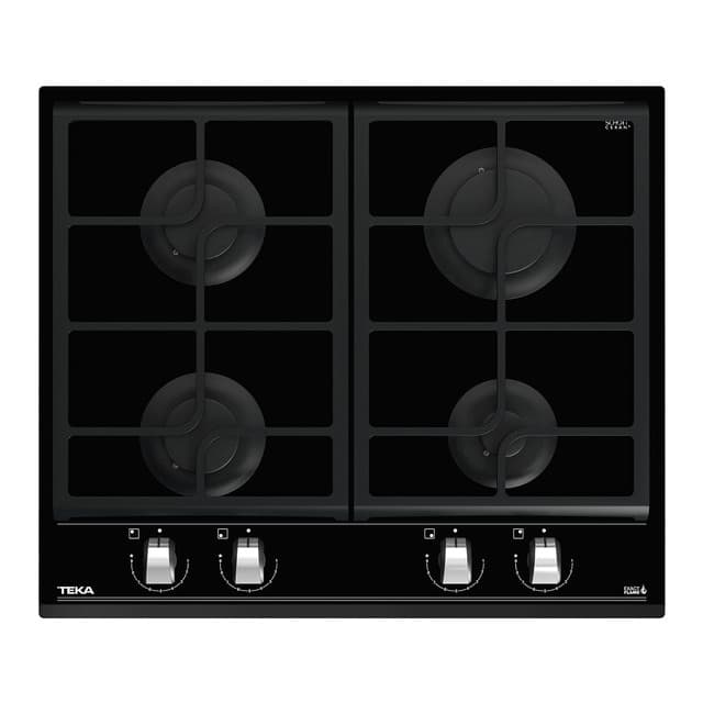 Detalle de Teka GZC64300 XBA BK placa gas 60 cm, 4 quemadores