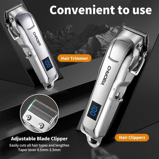 Thumbnail 2 de XWXO Professional Hair Clippers 300+ min