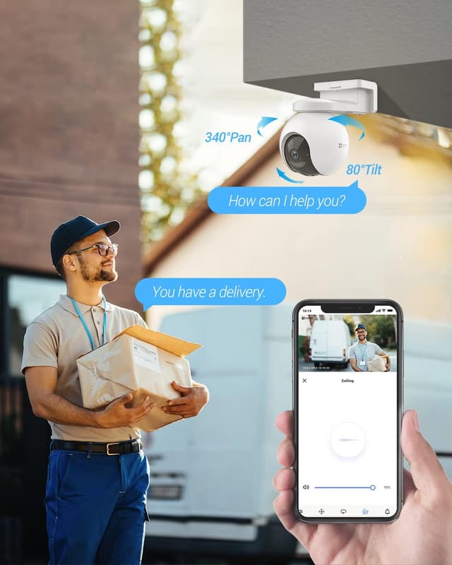 Thumbnail 6 de EZVIZ EB8 4G LTE 2K Outdoor Camera 10400mAh