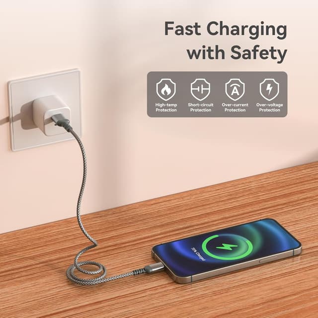 Detalle 2 de USB-C CarPlay Kabel 2,2 m