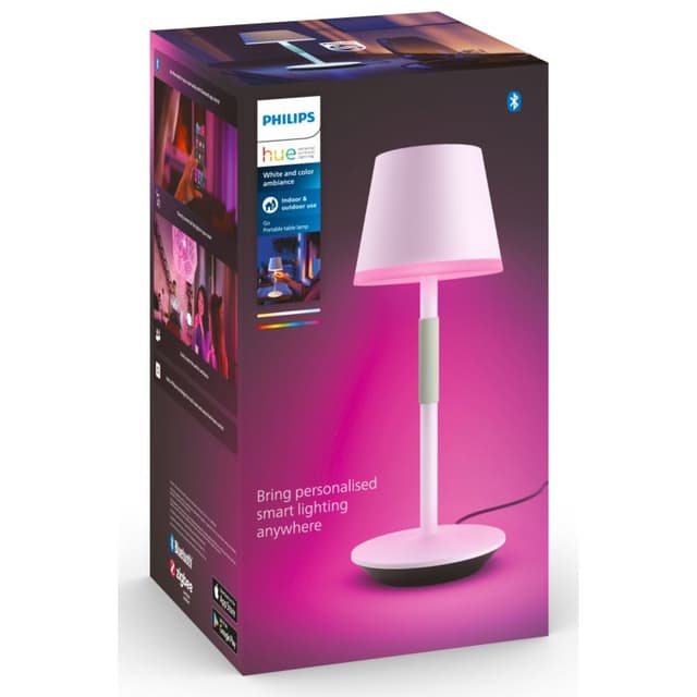 Thumbnail 1 de Philips Hue Go Portátil Lámpara Inteligente RGB Blanca