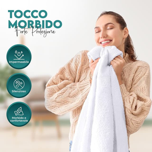 Thumbnail 4 de Utopia Bedding Coprimaterasso Matrimoniale 160×200×30 cm